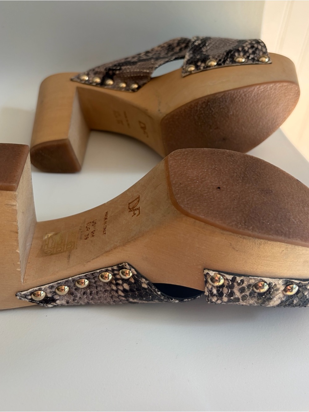 Diane Von Furstenberg “Seville” platform  Sandal size 9 - Picture 6 of 7